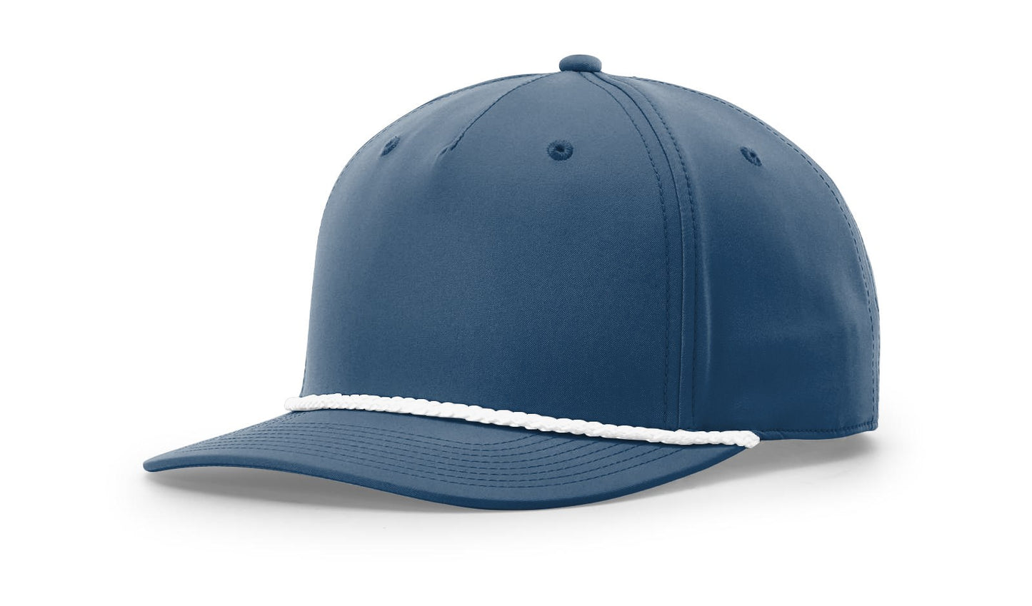 Richardson 258- 5-Panel Classic. W/ Rope.