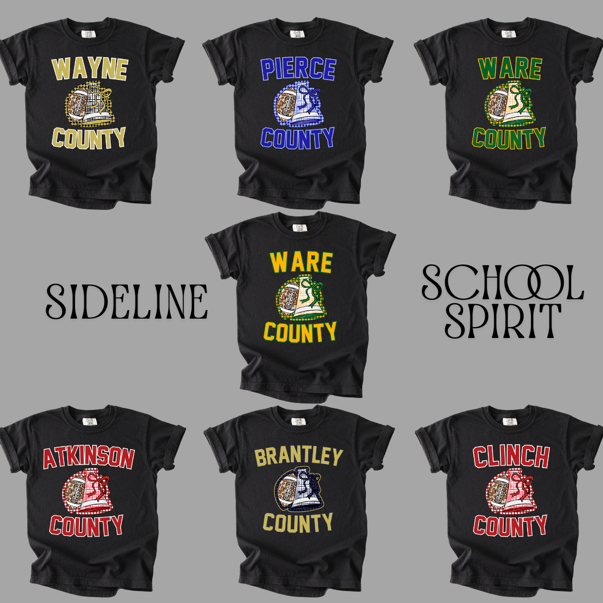 Sideline School Spirit Tee