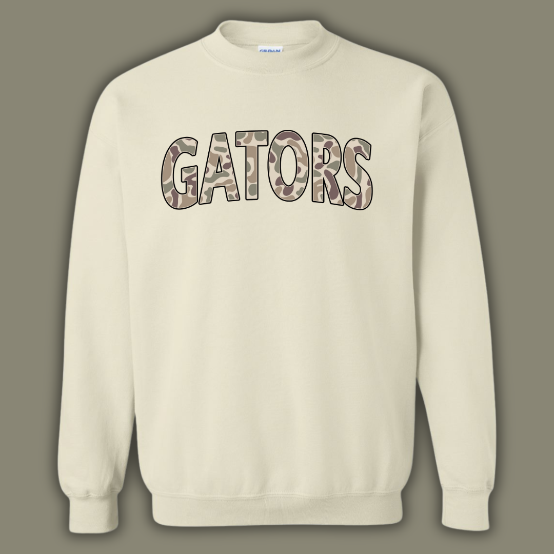 Gators Camo Sweatshirt