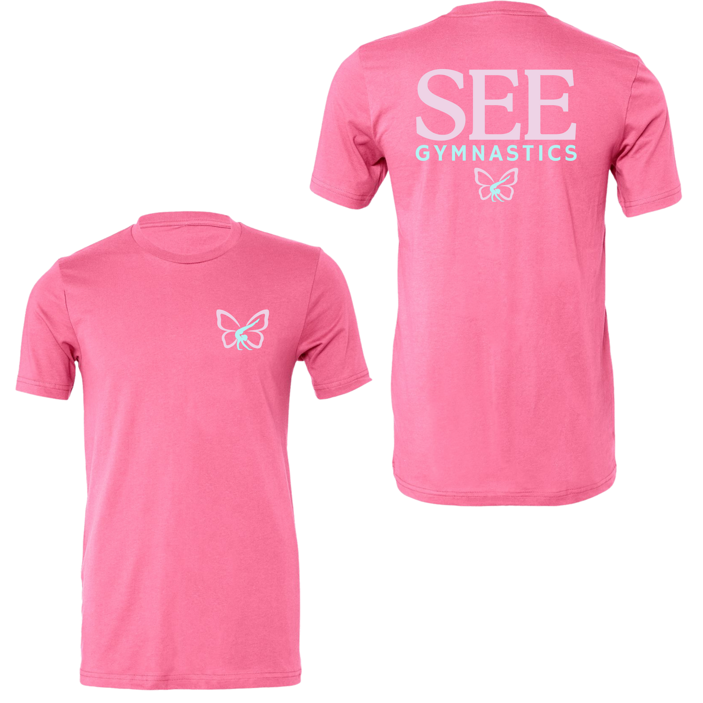 SEE Gymnastics- Tshirt- Pink
