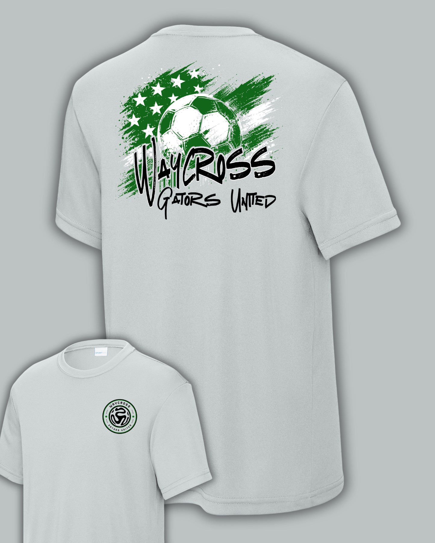 WGU Performance Tee- Silver