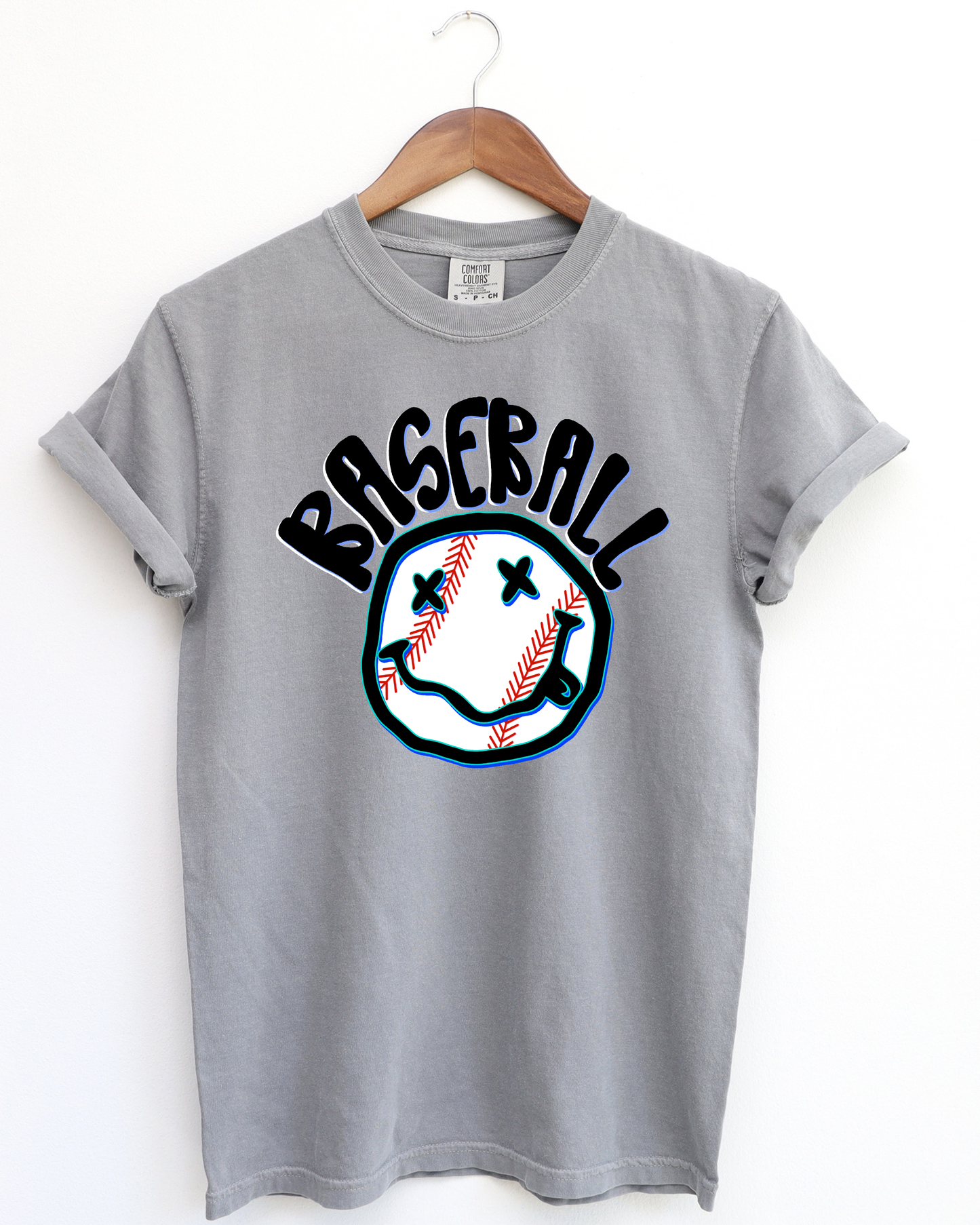 Baseball Smiley Tee