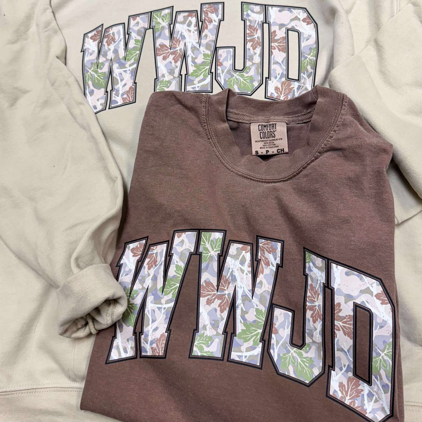 WWJD Camo Tee