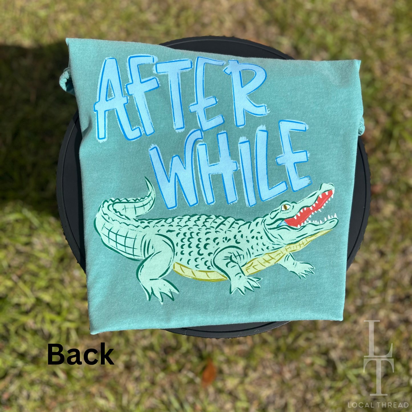 Later Gator (Boy's Version) Tee - Youth + Adult - Seafoam Color