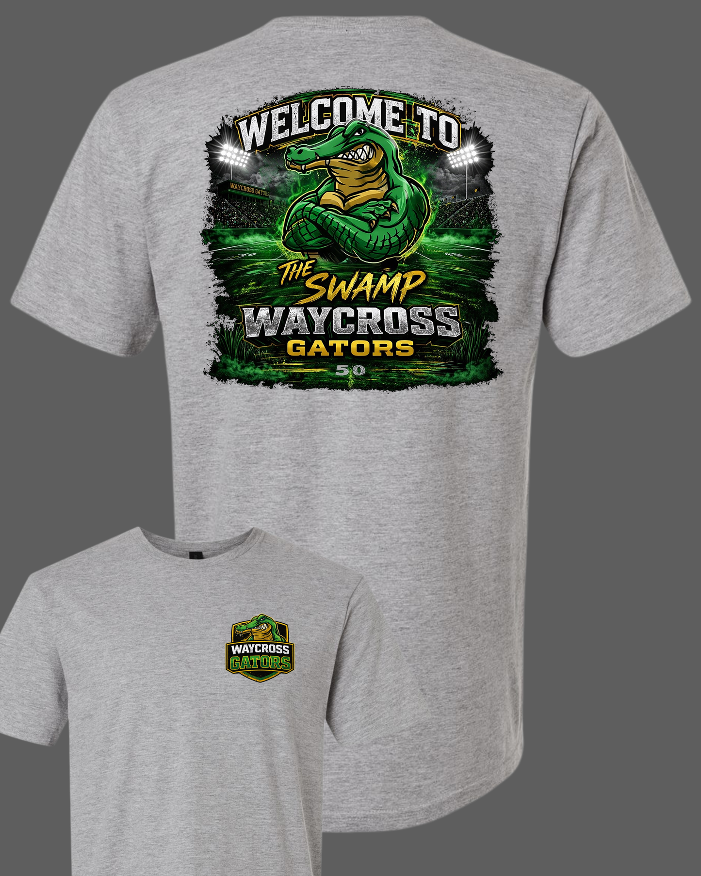 Waycross Gators Tee- Gildan