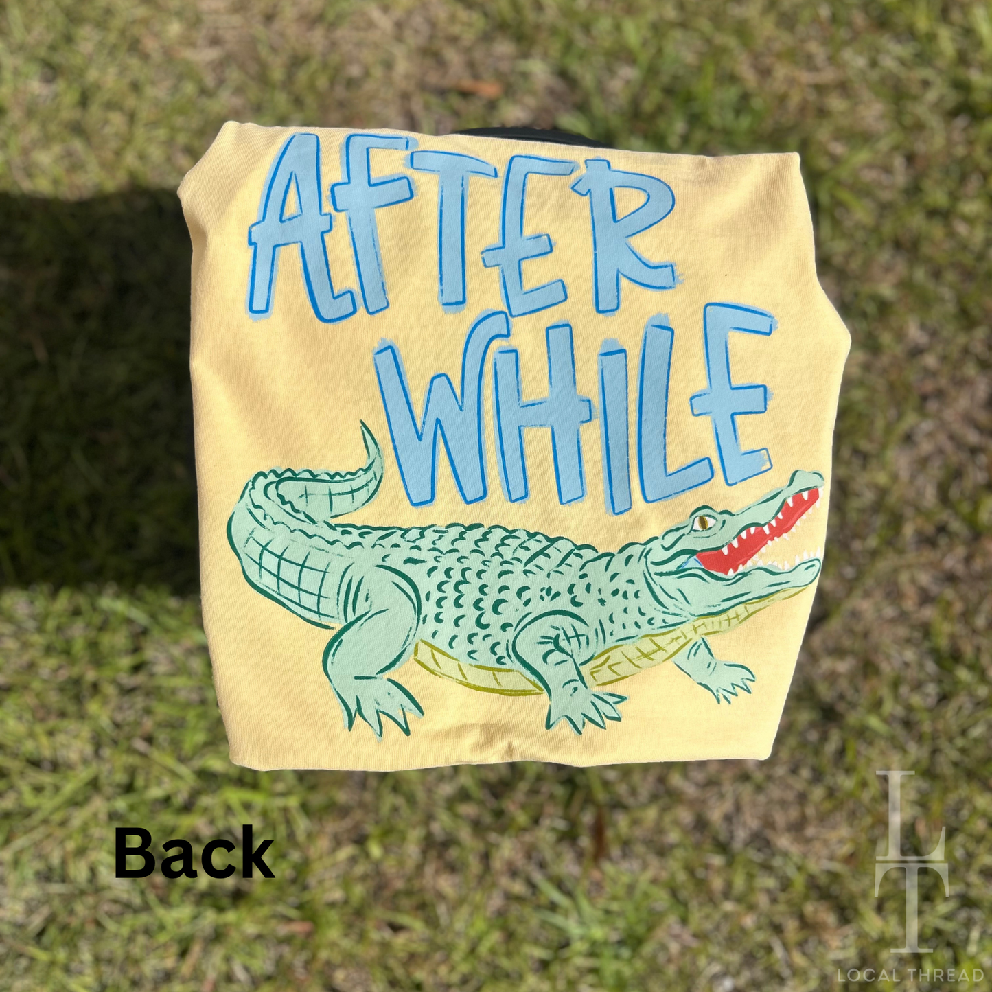 Later Gator (Boy's Version) Tee - Youth + Adult - Butter Color