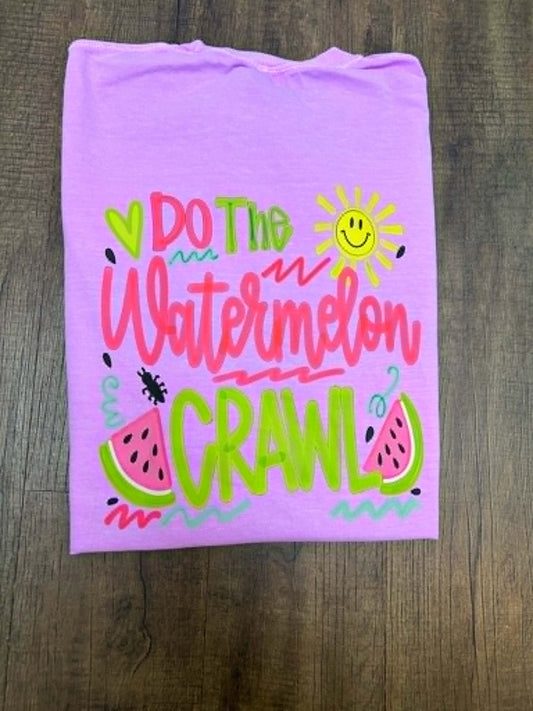 Watermelon Crawl Tee