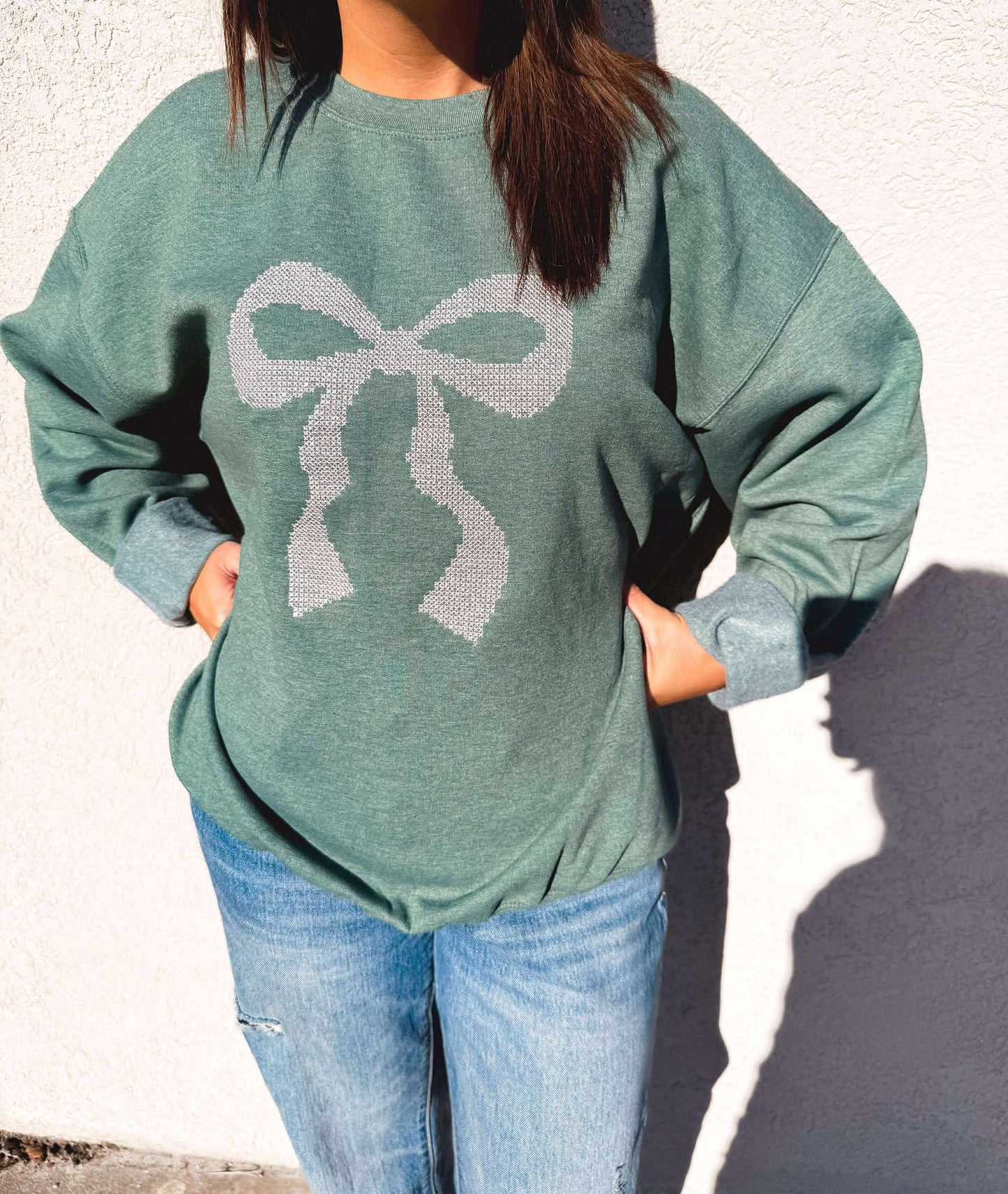 Have Yourself A Merry Little Christmas Sweatshirt- Embroidered