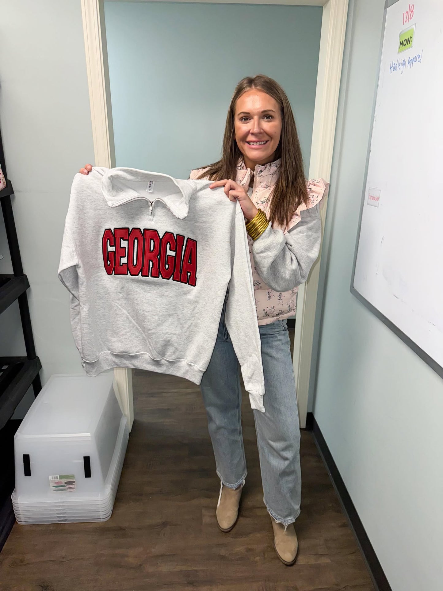 Georgia Applique Varsity