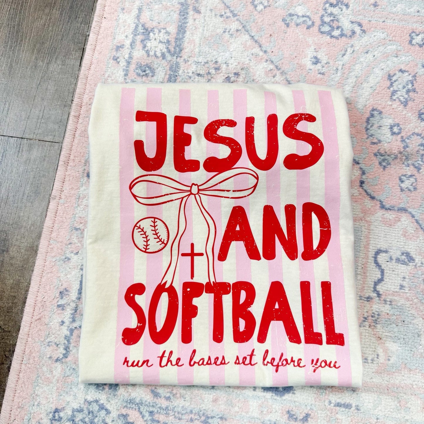 Jesus & Softball Tee