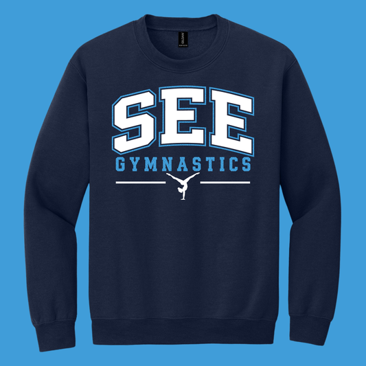 SEE Tee- Navy -Sweatshirt