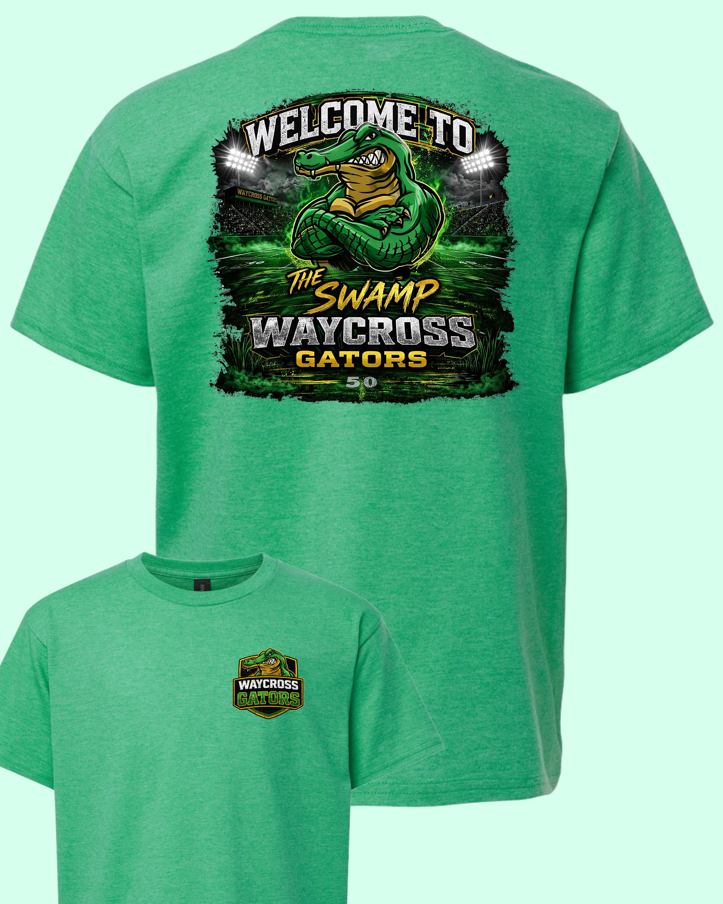Waycross Gators Tee- Gildan