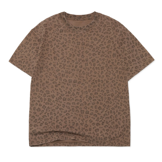 Vintage Leopard Oversized Box Tee