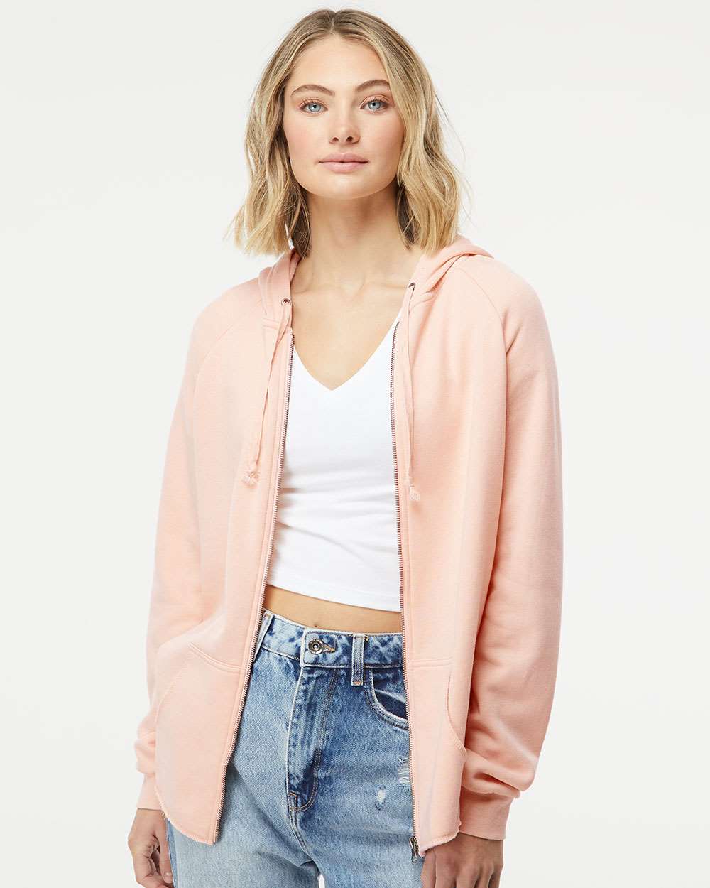 Monogram Wave Jacket- Blush