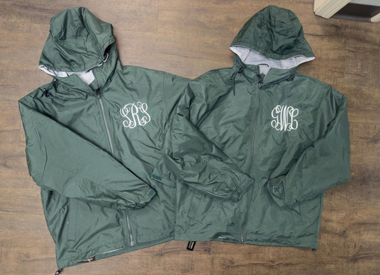 Initialed Rain Jacket