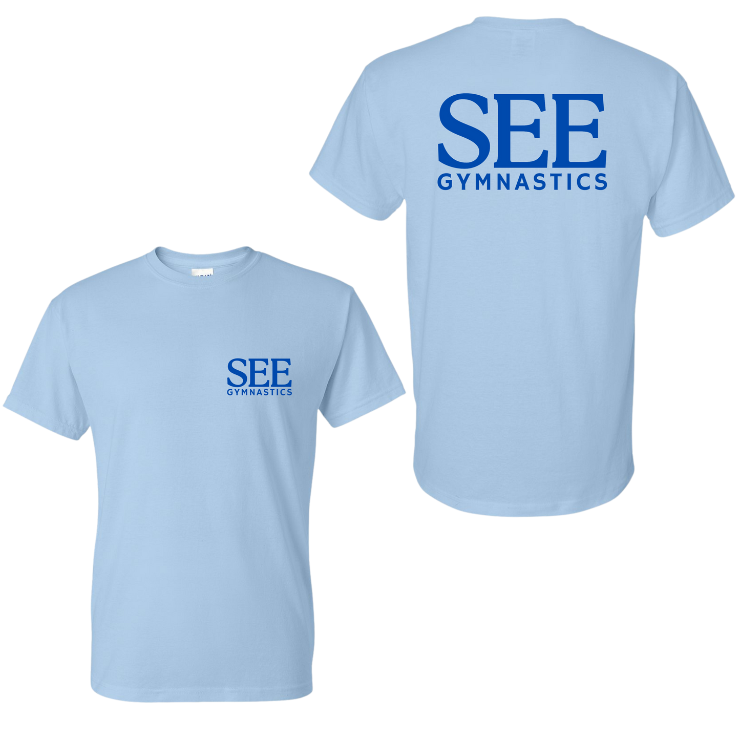 SEE Gymnastics- Tshirt- Blue