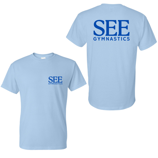 SEE Gymnastics- Tshirt- Blue