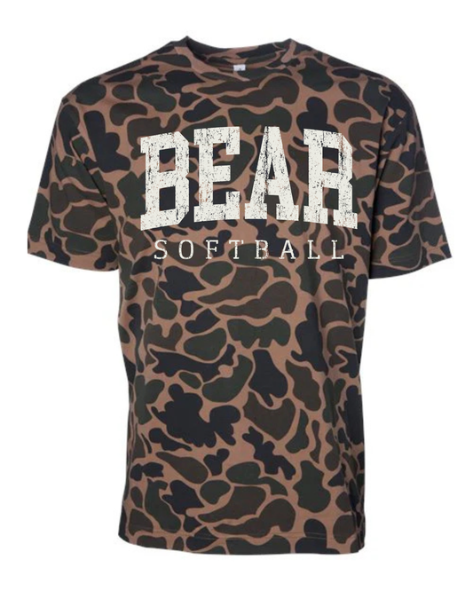 Bear Softball Camo