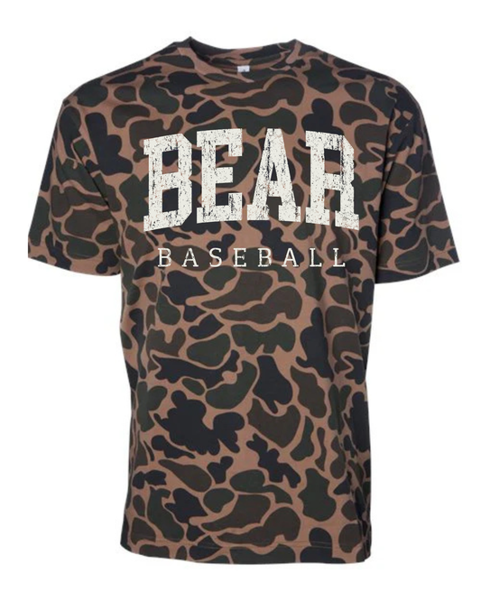 Bear Baseball Camo