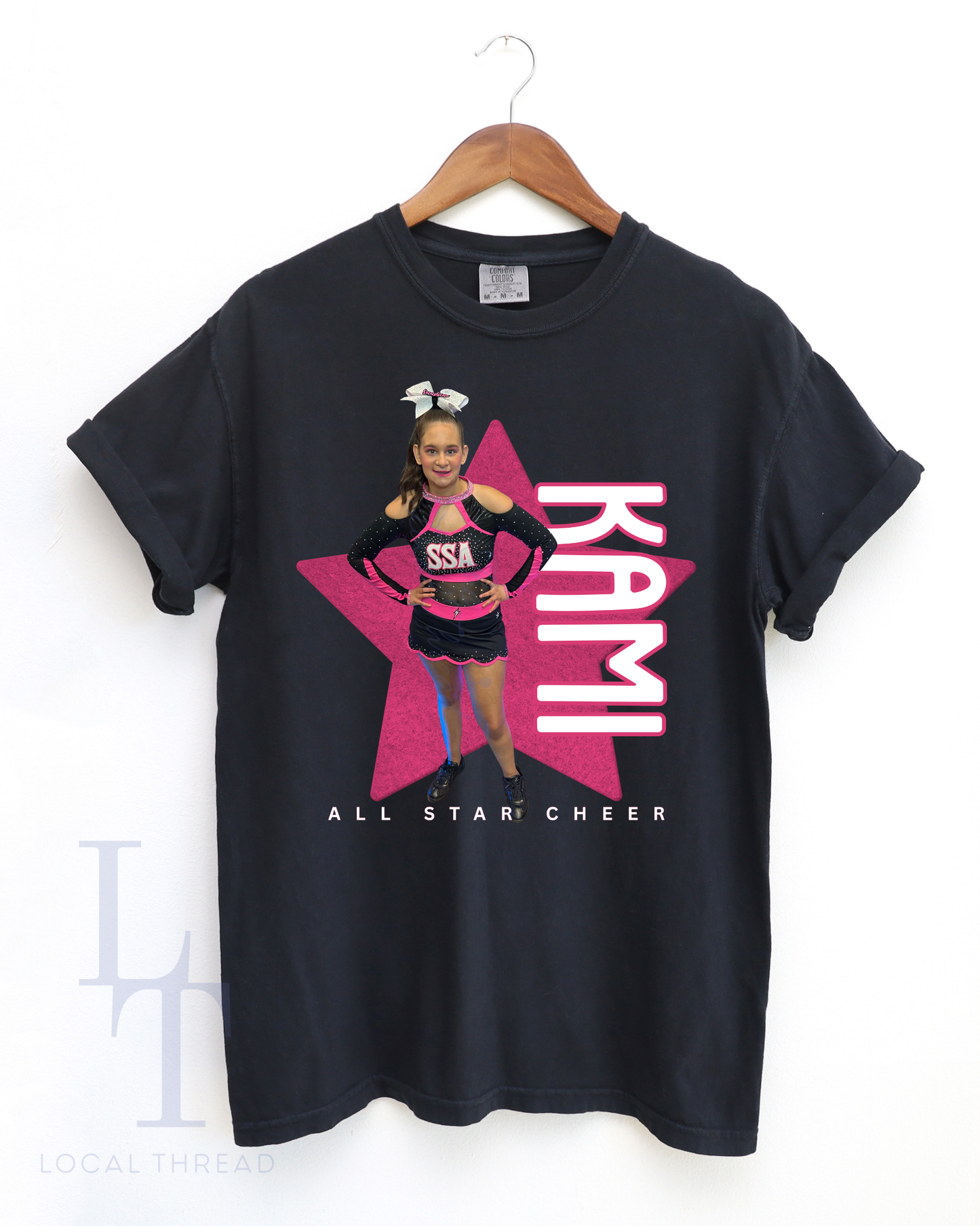 Custom Player Action Shot Tee