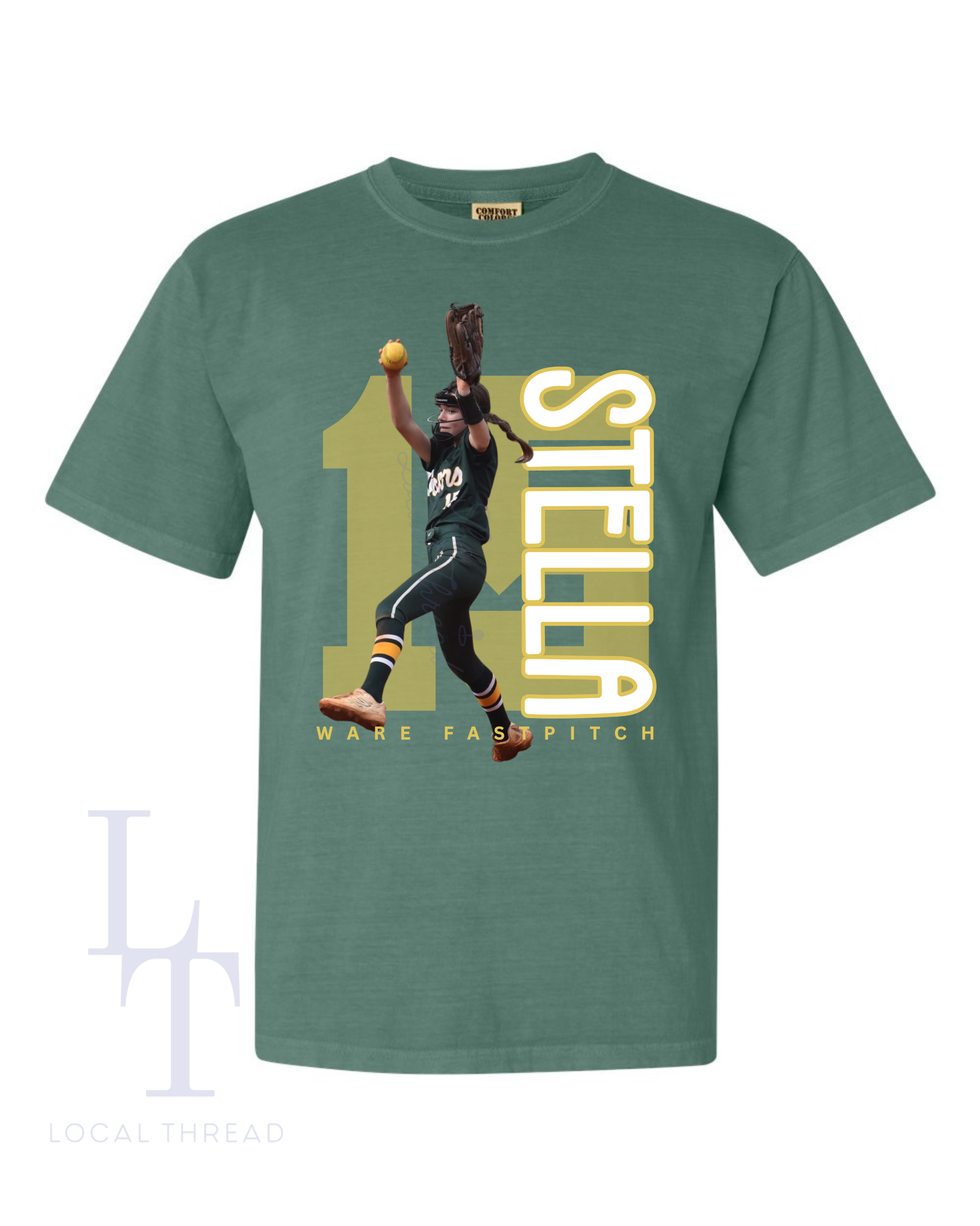 Custom Player Action Shot Tee