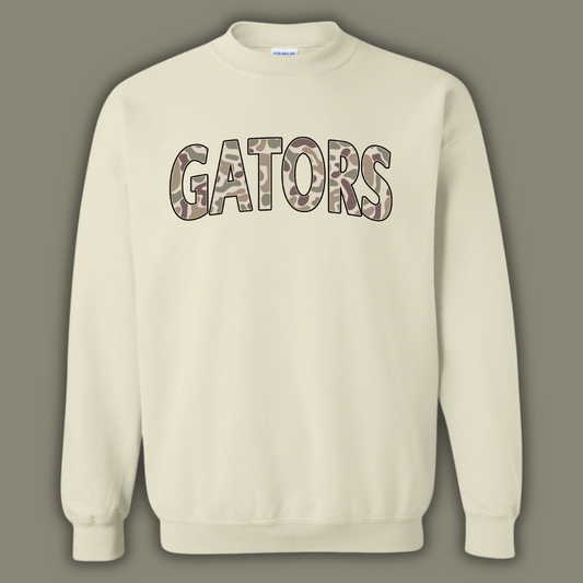 Gators Camo Sweatshirt