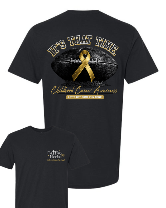 It's That Time Tee- Black