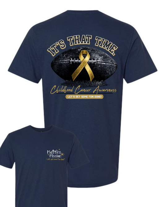 It's That Time Tee- Navy
