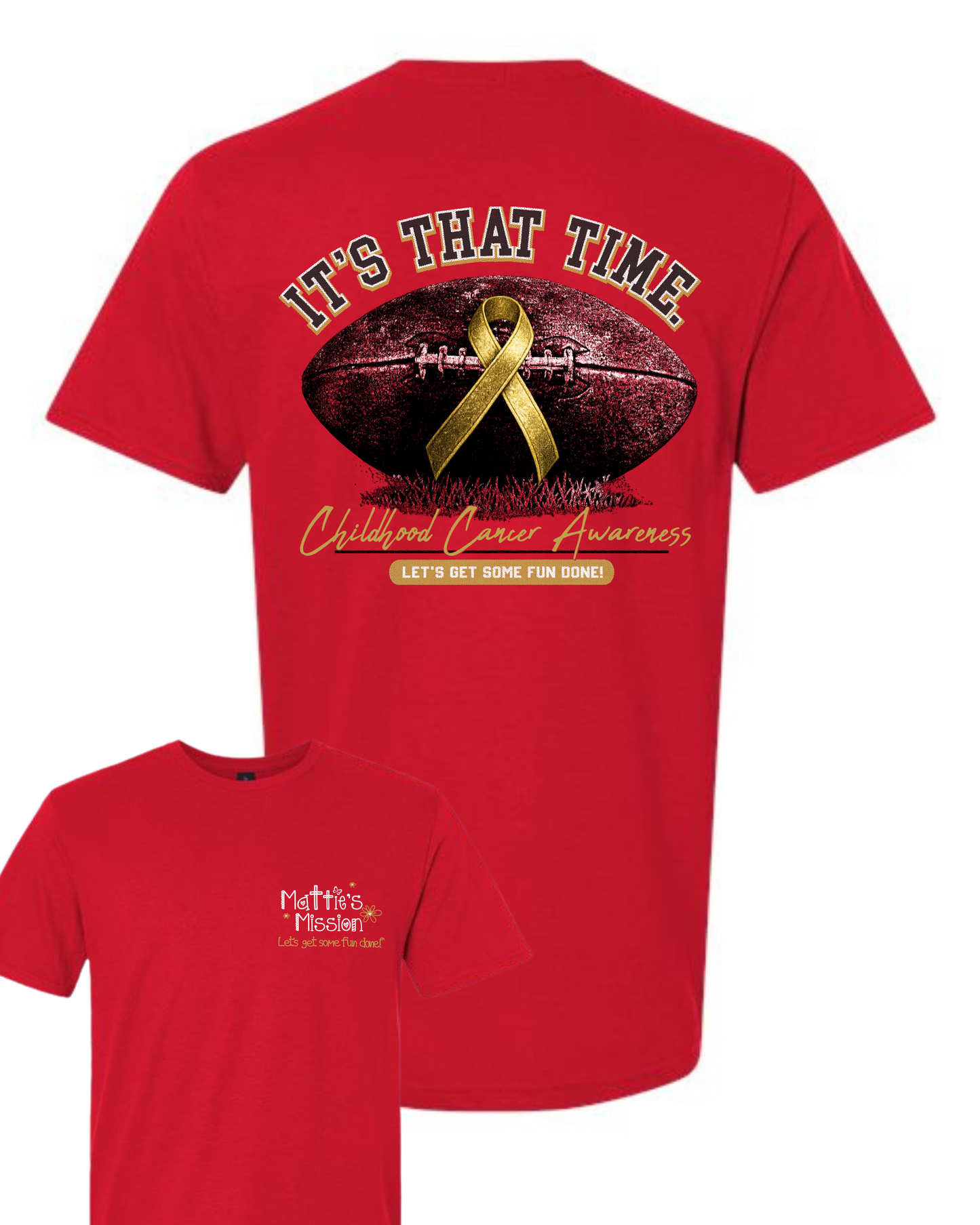 It's That Time Tee- Red