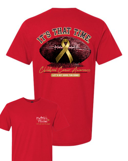 It's That Time Tee- Red