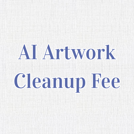 AI Artwork Cleanup Fee