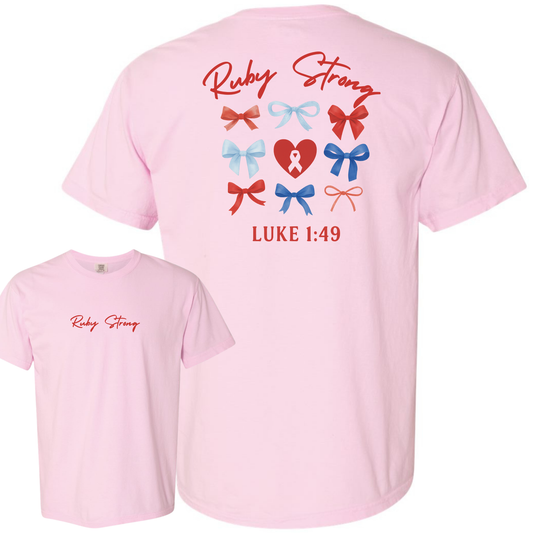 Ruby Claire Tee- Ruby Strong