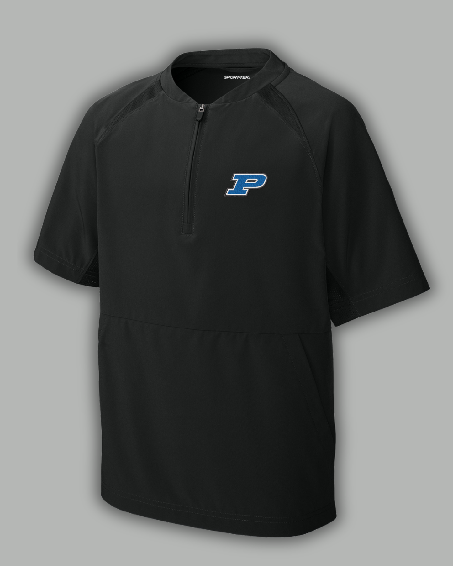 PC Short Sleeve Quarterzip- Embroidered