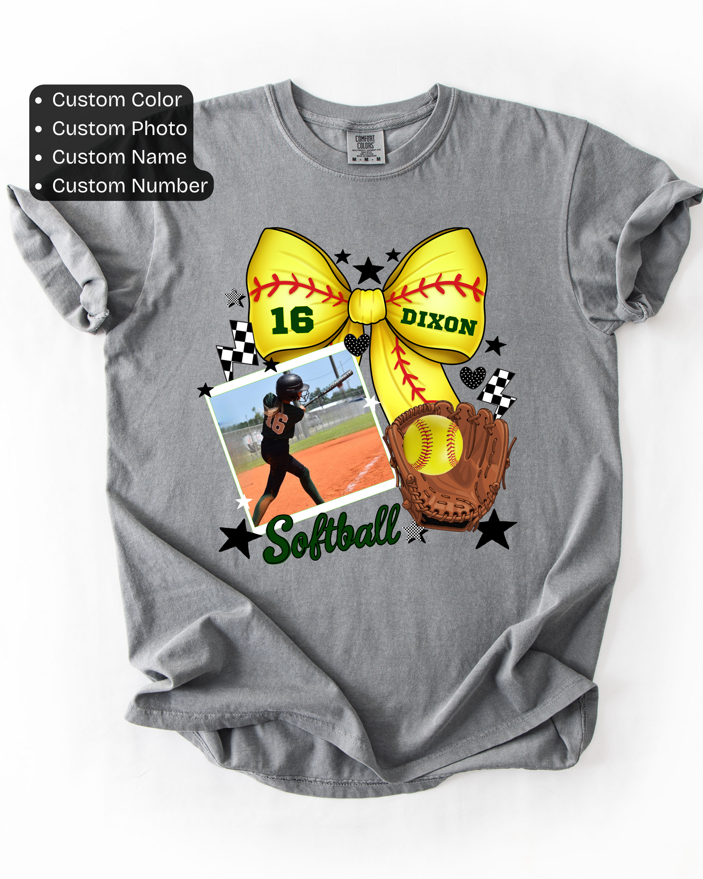 Softball Photo Collage - Custom