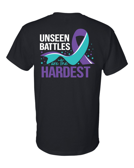 Unseen Battles Tee- Black